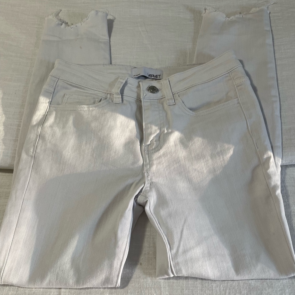 Vervet white jeans